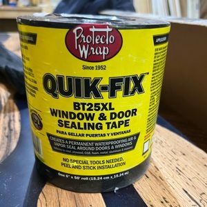 Window seal tape